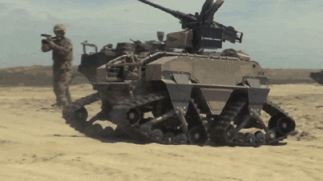 This Machine Gun Robot Will Probably Lead The Uprising One Day