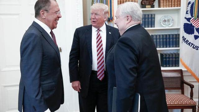 Trump Reportedly Shared Highly Classified Info With Russian Officials At The White House