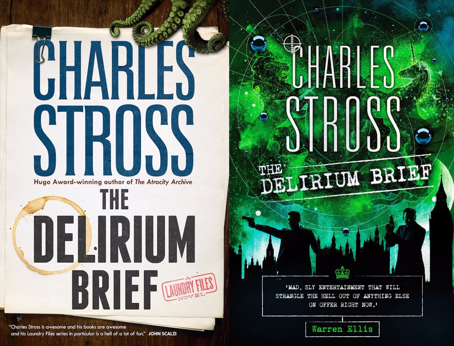 Read The Entire First Chapter Of Charles Stross’ New Laundry Files Novel, The Delirium Brief, Right Here