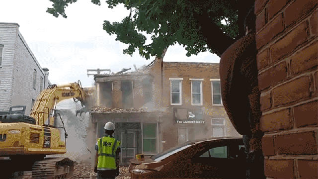 Watch A Mortified Demolition Crew Accidentally Tear Down The Wrong Building