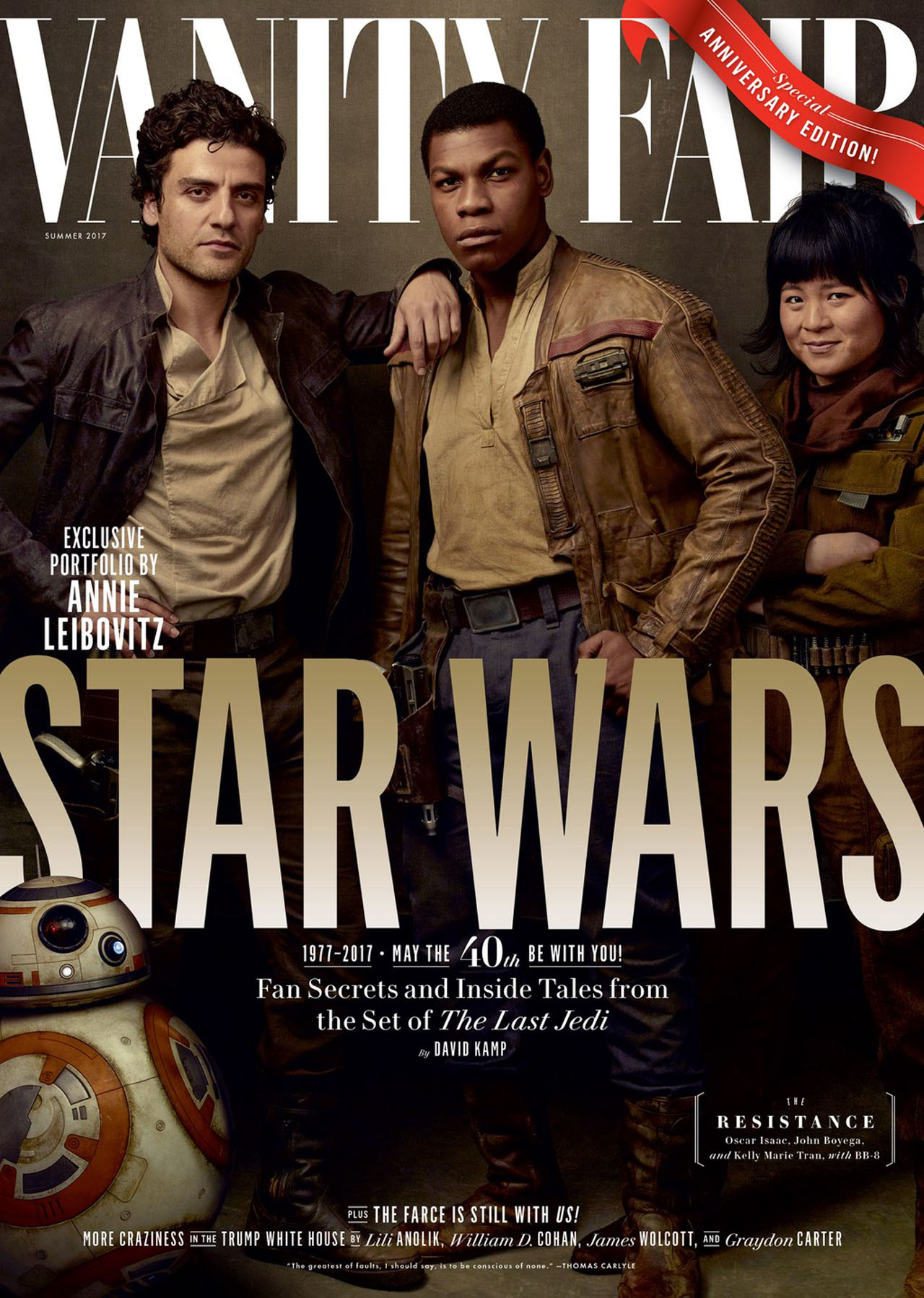 Cast Of Star Wars: The Last Jedi Takes Over Vanity Fair And It’s Glorious