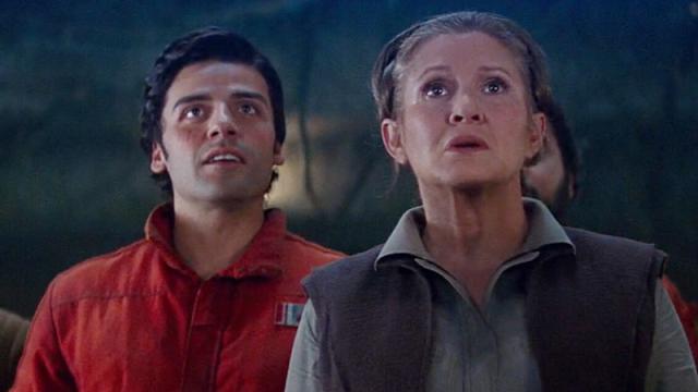 Carrie Fisher Slapped Oscar Isaac So Many Times On The Set Of The Last Jedi