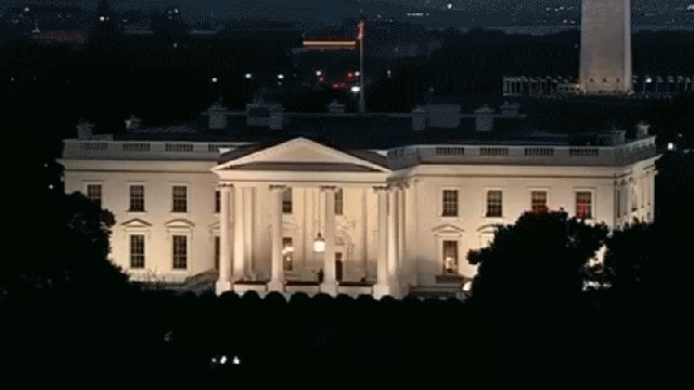 Mystery Of The Flickering Red Lights In The White House Grips The Internet