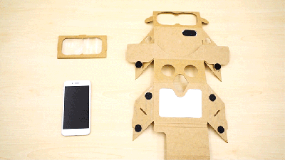 Make Your Own Bootleg HoloLens With The Cardboard Holokit
