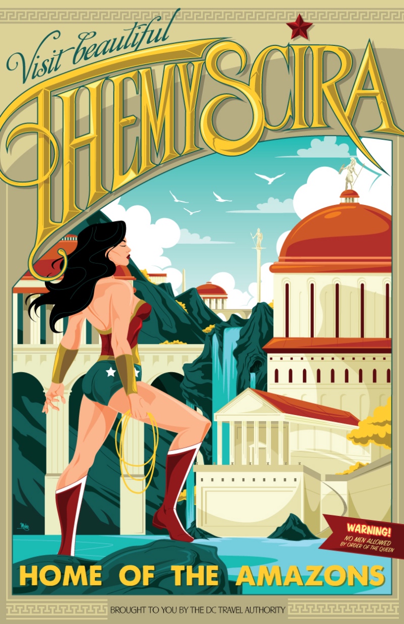 Celebrate Wonder Woman’s Smashing Weekend With These Badass Tribute Posters