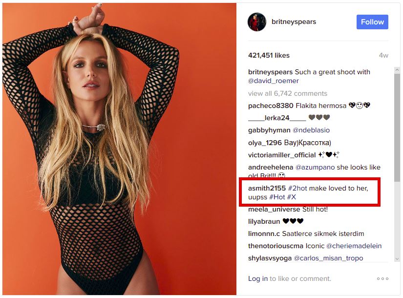 Russian Hackers Testing Malware With Britney Spears’s Instagram 