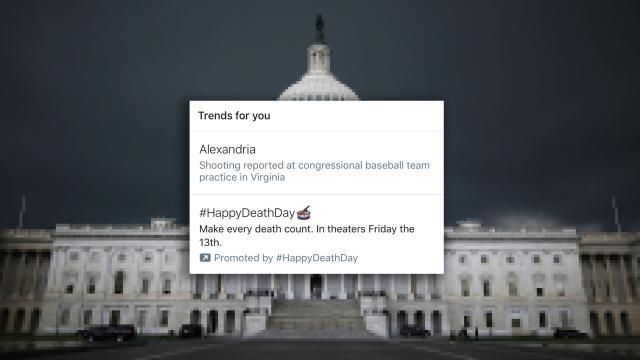 Congressional Shooting And London Fire Trend On Twitter, Twitter Promotes #HappyDeathDay