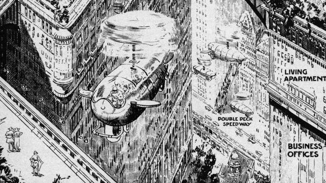 I Want This 1923 Prediction For The American City Of The Future To Be Real
