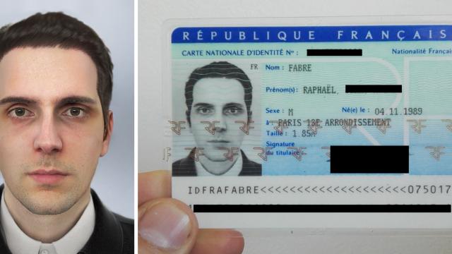 A French Artist Says He Received A National ID Card Using A Computer-Generated Headshot