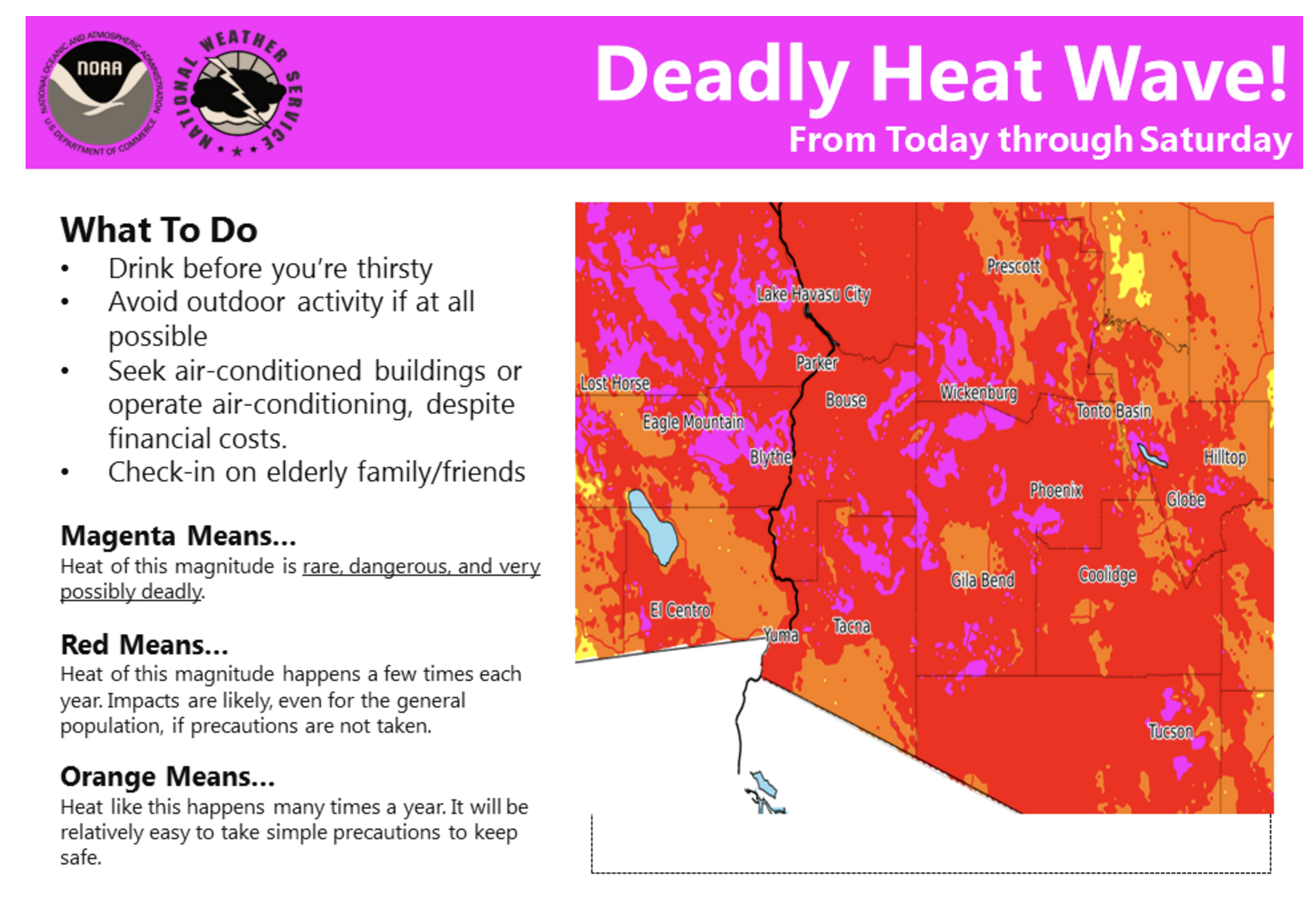 The Southwest US Is About To Get Torched By A Brutal Heat Wave