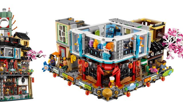 You Could Almost Live Inside LEGO’s Massive New Ninjago City Set