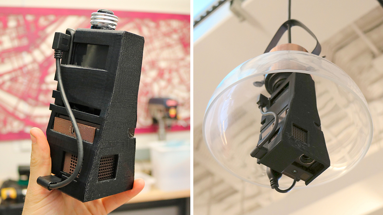 Screwing In This Lightbulb Turns Your Entire Desk Into A Touchscreen Smartphone