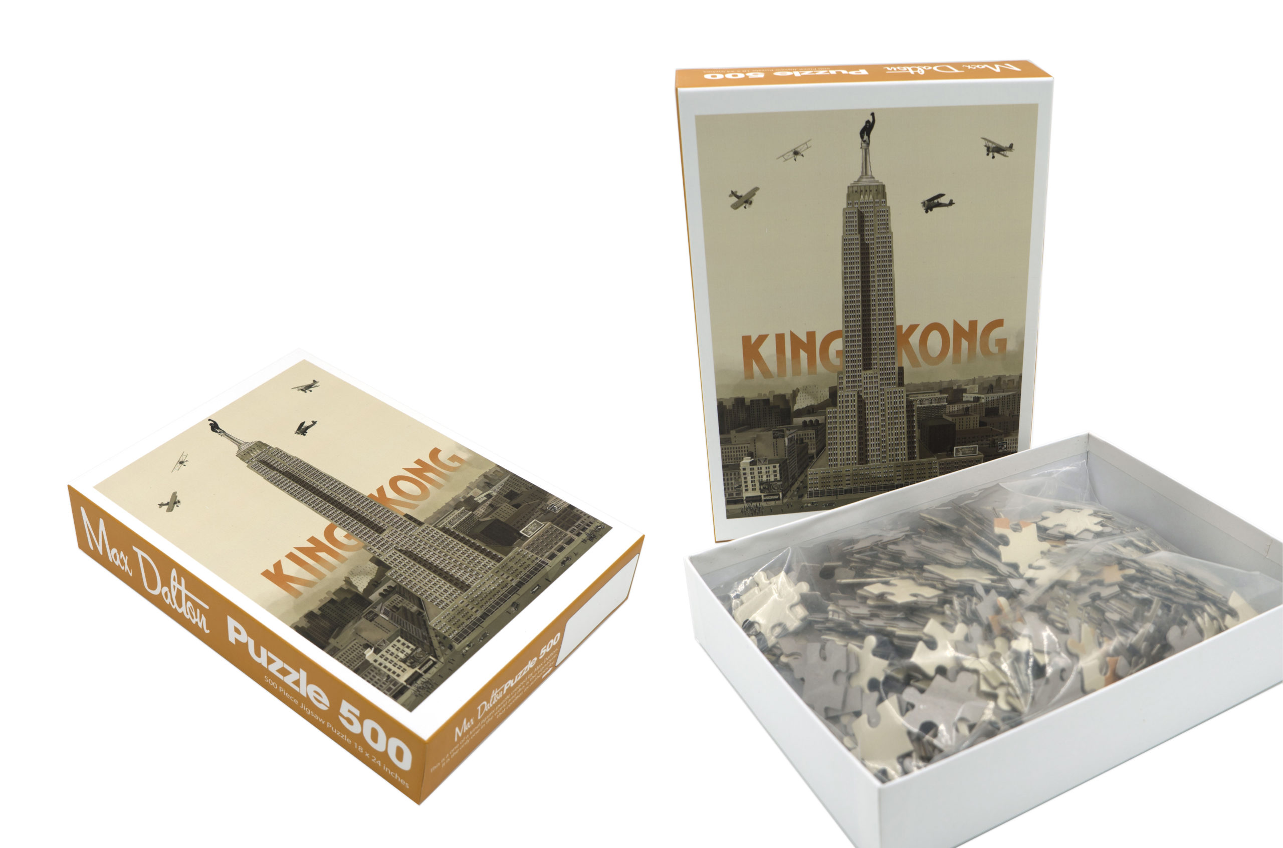 A King Kong Jigsaw Puzzle Is Just One Of The Cool Things In Artist Max Dalton’s New Show