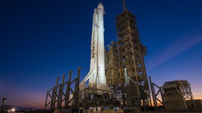 Watch SpaceX Launch A Satellite Into Orbit