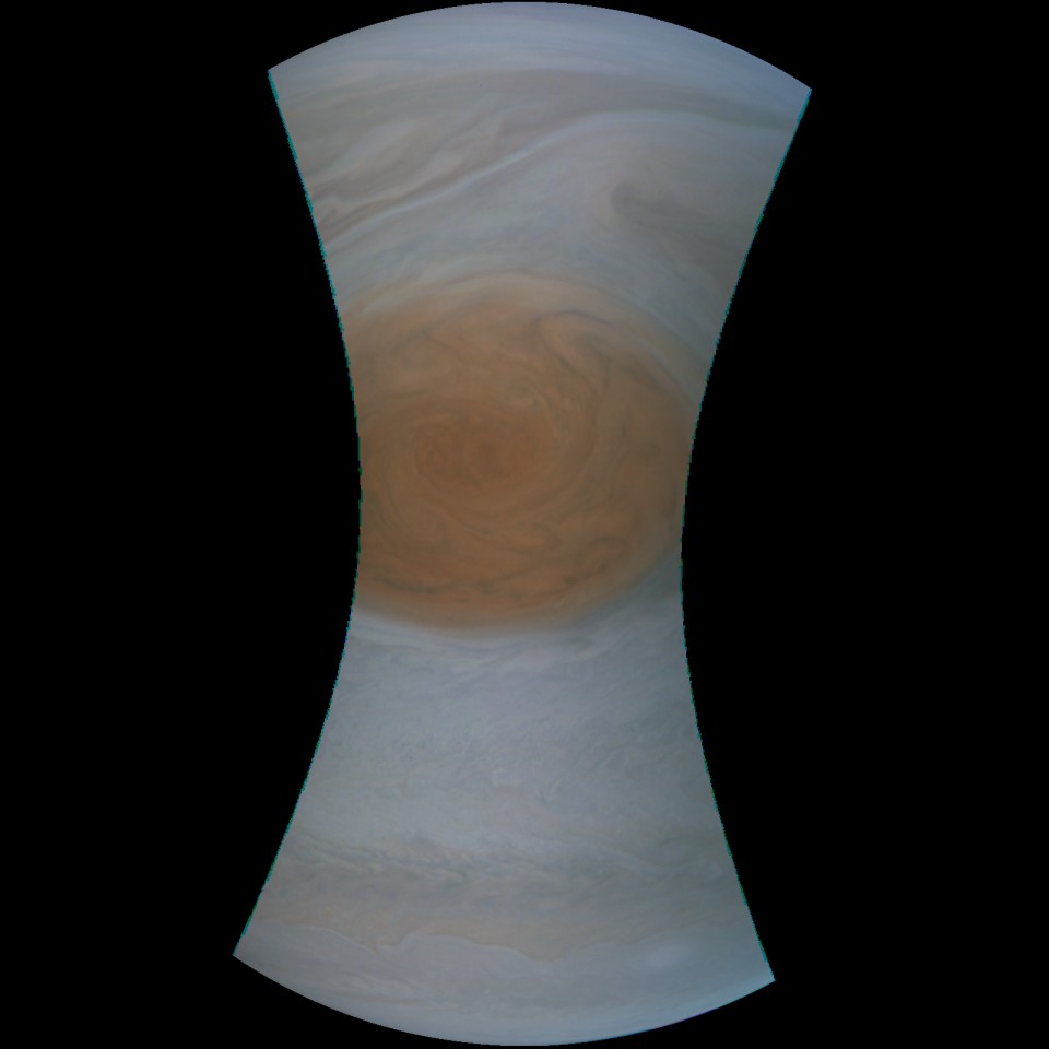 Our Best Look Yet At Jupiter’s Great Red Spot Is Finally Here