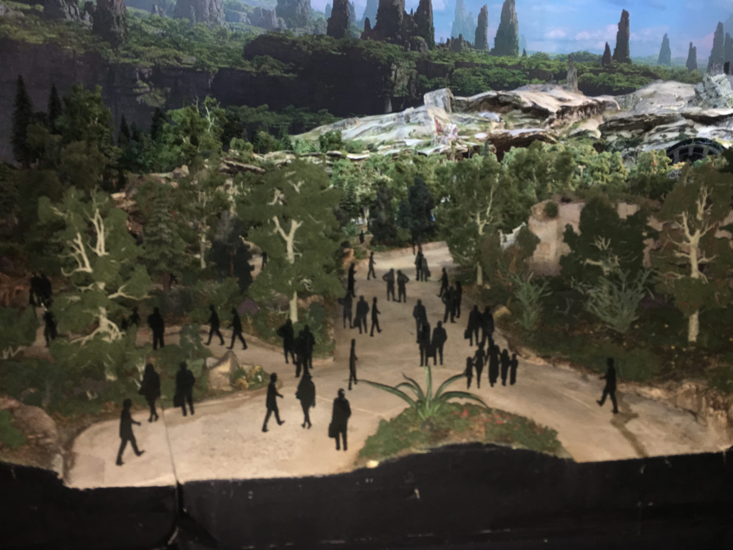 Here’s Your First Look At An Insanely Detailed Model Of Disney’s Star Wars Land (UPDATED)