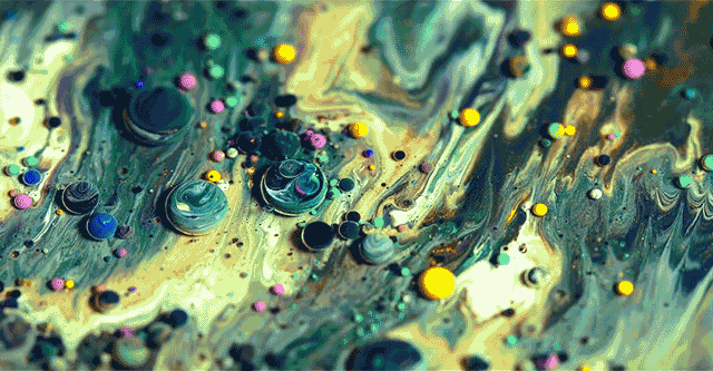 These Artists Use Oil, Paint And Soap To Create Tiny Alien Galaxies