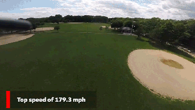Don’t Blink Or You’ll Miss The World’s Fastest Drone Flying Faster Than A Sports Car