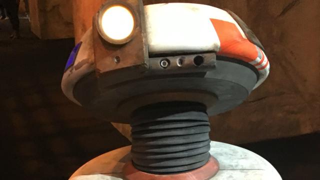 This Mysterious New Droid Is Rolling Around The Star Wars Section At D23 Expo
