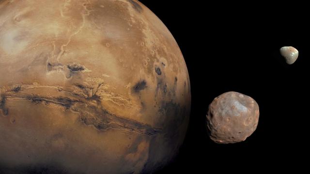 More Evidence Mars’ Crappy Moons Might Have Formed After Giant Asteroid