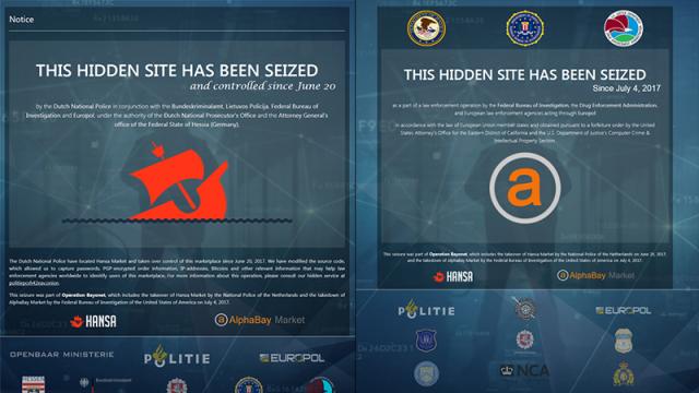 Authorities Shut Down Two Major Dark Web Markets