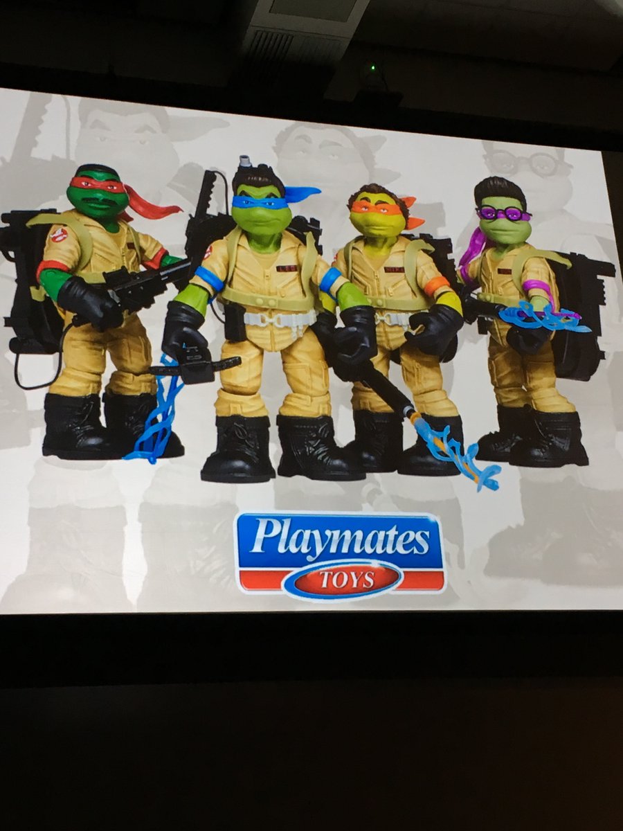 Here Are The Ninja Turtles/Ghostbusters Mash-Up Figures Someone Has Definitely Been Waiting For