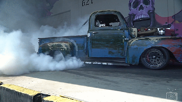 900kW Twin Turbo Diesel Burnouts Are Exactly As Nuts As They Sound