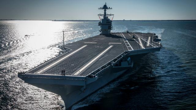 America’s New $16 Billion Aircraft Carrier Is Still Far From Ready