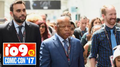 John Lewis Leads March For Civil Rights Through Comic-Con