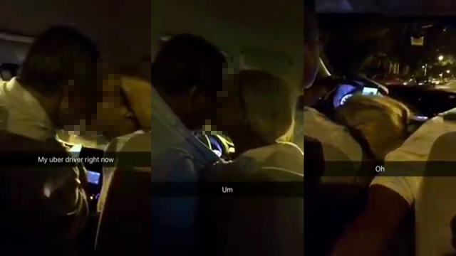 Uber Doesn’t Deny What’s Clearly Happening In The Front Seat Of This Driver’s Car