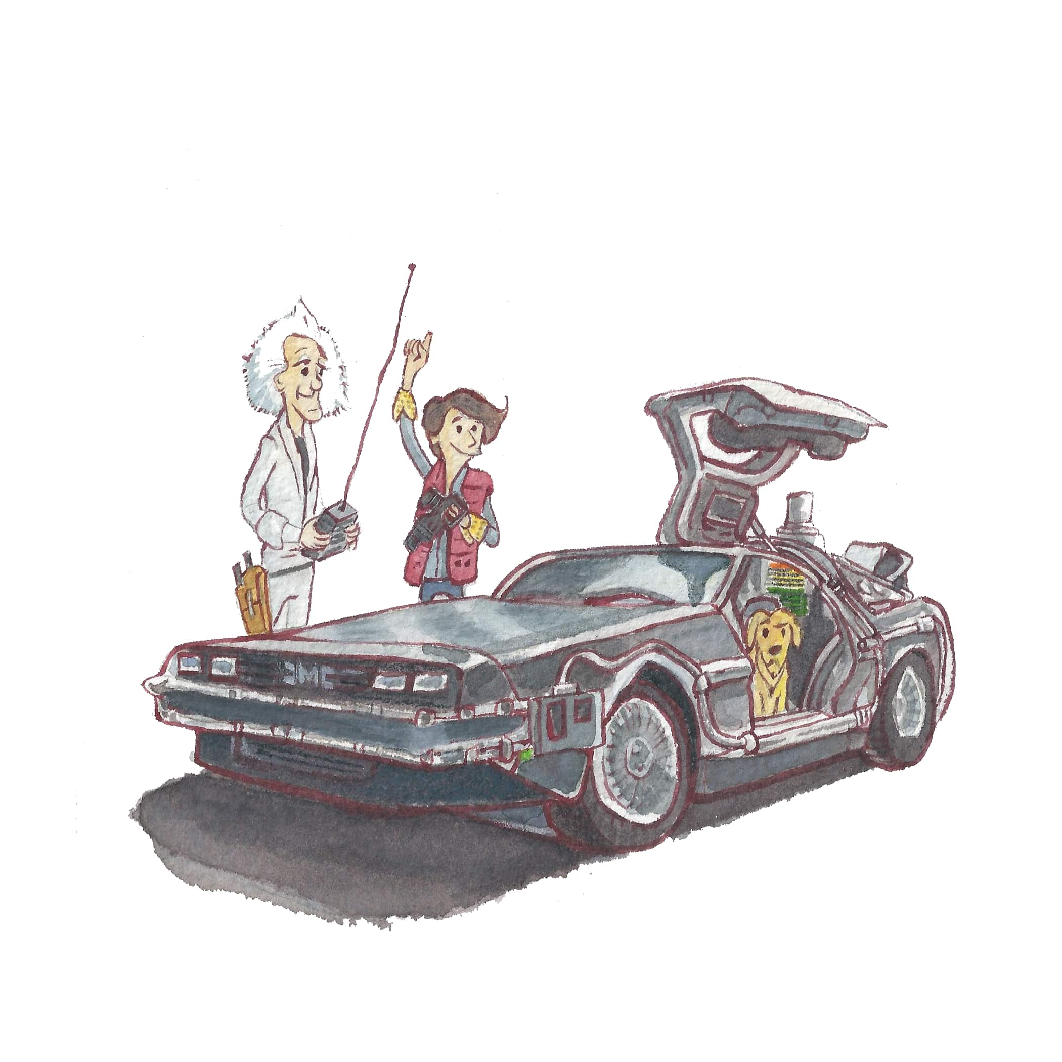 Your Favourite Pop Culture Vehicles Come To Life In A One-Day-Only Art Show