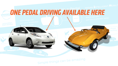 Nissan Is Introducing Single Pedal Driving Like In An Amusement Park Car
