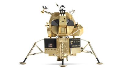 Neil Armstrong’s Solid Gold Moon Lander Replica Stolen From Museum