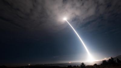 US Air Force Launches ICBM In Test From California During Heightened Tensions With North Korea