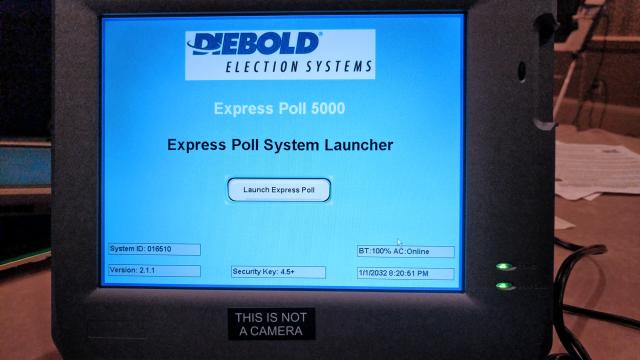 Personal Info Of 650,000 US Voters Discovered On Poll Machine Sold On eBay