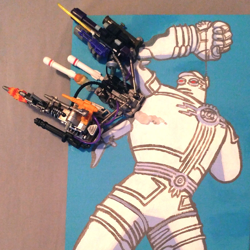 How Could We Not Feature An Art Exhibit Filled With Robots And Monsters?