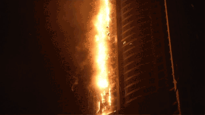 Dubai’s Unfortunately Named Torch Tower Won’t Stop Catching On Fire