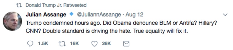 That Julian Assange Twitter Account Is Fake. No, The Other One.