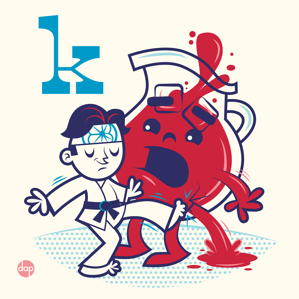 In This Art Show, Every Letter Of The Alphabet Gets A Hilarious Pop Culture Print
