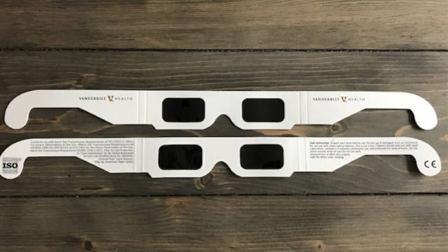 Vanderbilt University Recalls 8000 Eclipse Viewing Glasses
