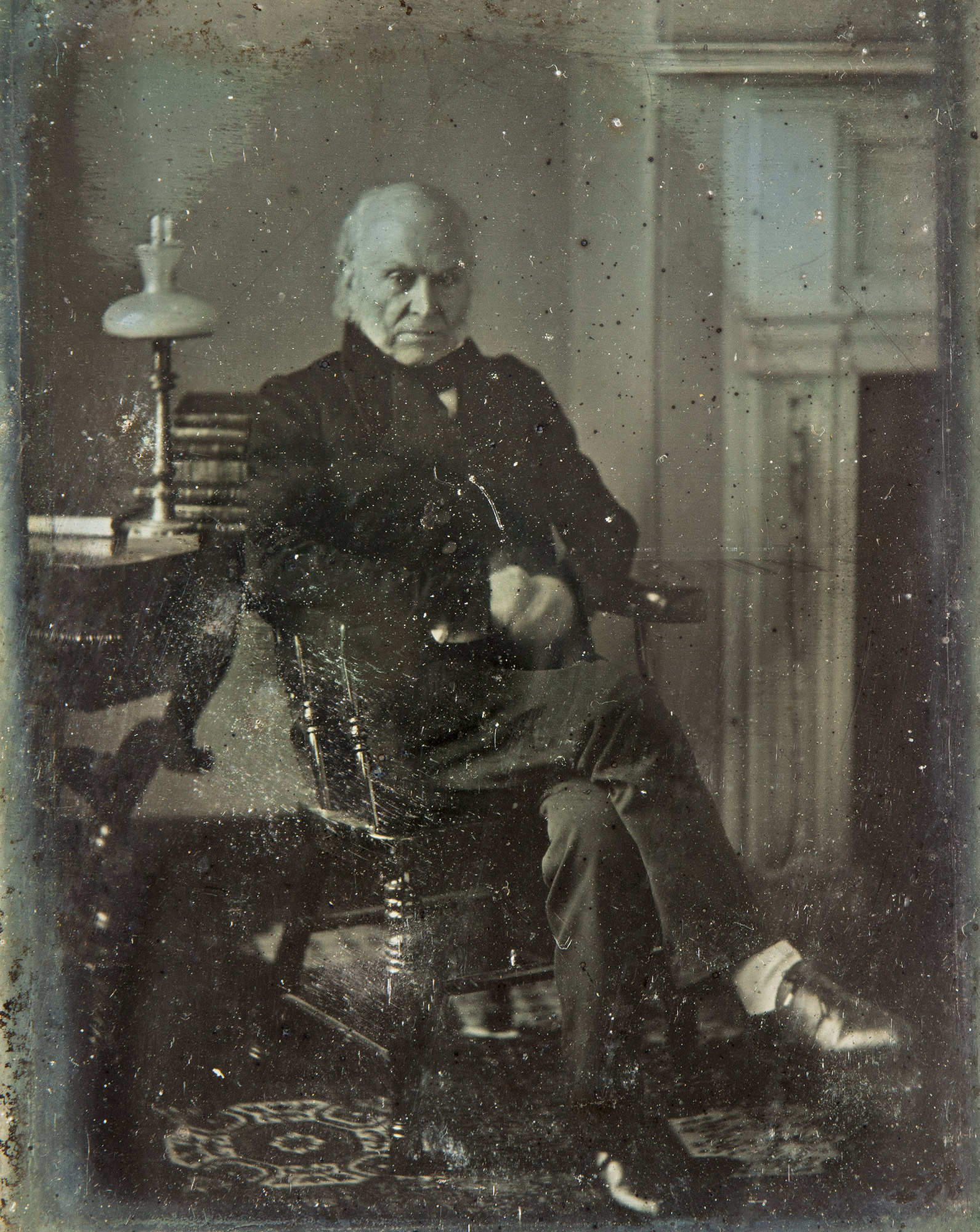 Lost For Over A Century, This Is Now The Oldest Known Original Photo Of A US President