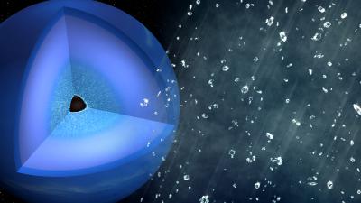 Scientists Say It’s Raining Diamonds On Neptune And Uranus