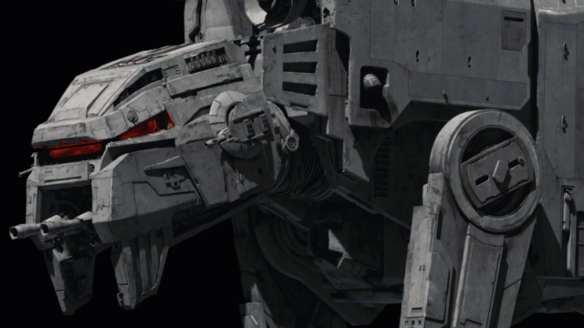 The First Order’s Latest Vehicles From The Last Jedi Resemble A Gorilla And A Deadly Slice Of Pizza