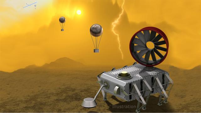 NASA’s Latest Venus Probe Concept Looks Like A Tim Burton Creation