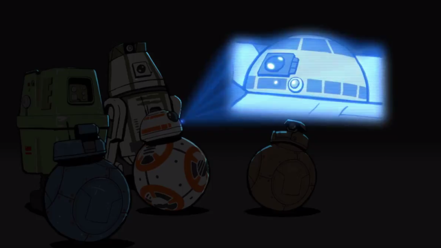The Latest Star Wars Animated Short Spotlight’s R2-D2’s Adoring Fans