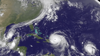 There Are Now Officially Three Hurricanes Churning In The Atlantic