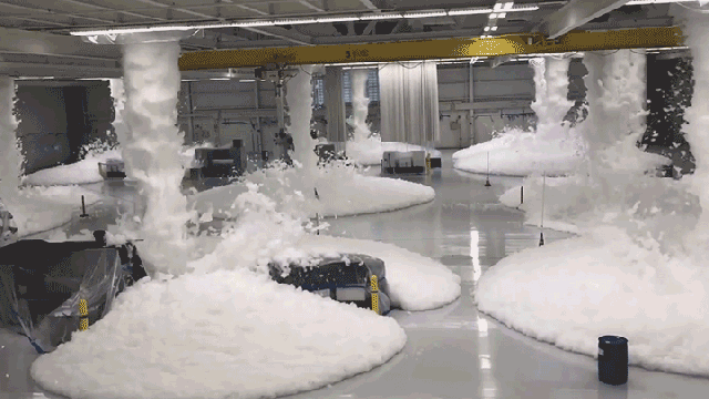 I Want To Run Naked Through This Test Of A Foam Fire Suppression System
