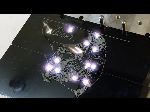 This Real-Time Laser Engraving Is Scary Fast