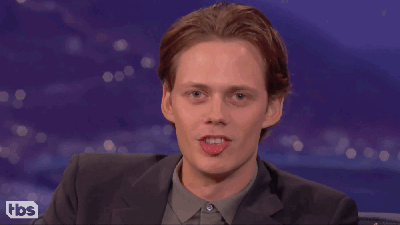 Bill Skarsgård Has Been Perfecting His Pennywise Grin Since Childhood