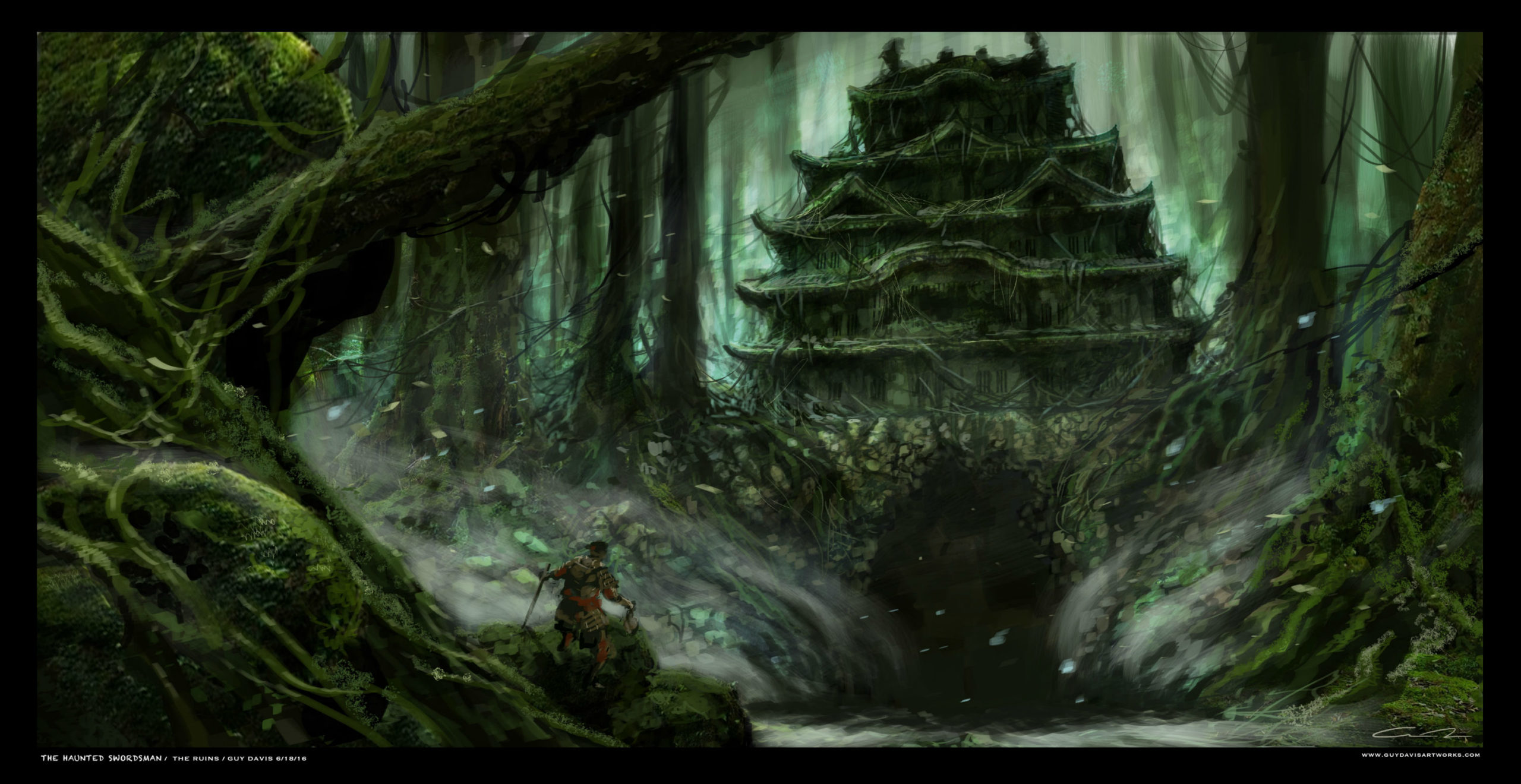 This Crazy Concept Art Is For A Fantasy Samurai Movie Made With Puppets